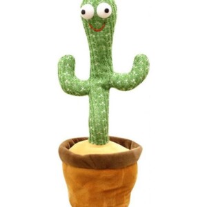 Funny 32Cm Electric Dancing Plant Cactus Plush Stuffed Toy With Music For Kids Children Gifts Home Office Decoration