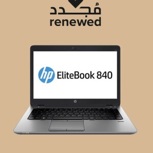 Renewed - Elitebook 840 G2 (2015) Laptop With 14-Inch Display, Intel Core i5 Processor/5th Gen/4GB RAM/256GB SSD/Intel HD graphics 5500 Black English Black
