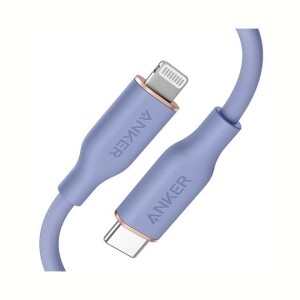 PowerLine III Flow USB-C with Lightning Connector Purple