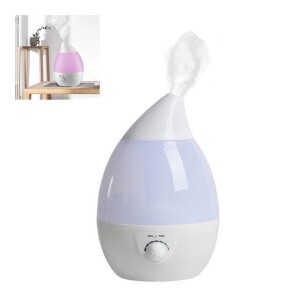 Ultrasonic Cool Mist Droplet Humidifier White