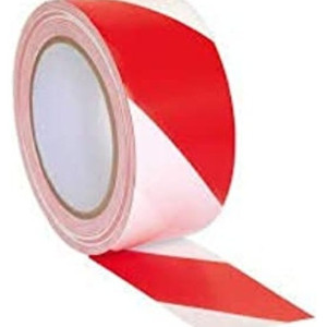 Safety Warning Tape Red/White 50meter
