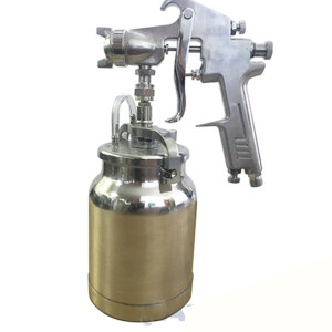 Economical Suction Spray Gun Silver/Beige 30×40×15cm