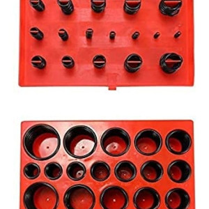 419-Piece Seal Oil Resistance O-Ring Kit Black