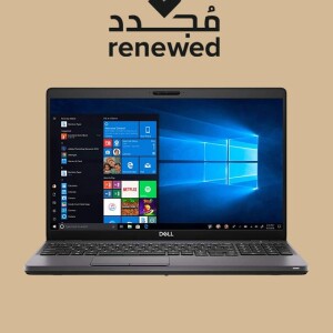 Renewed - Latitude 5500 (2019) Notebook Laptop With 15.6-Inch Display, Intel Core i5 Processor/8th Gen/8GB RAM/256GB SSD/‎Intel UHD Graphics 620 Black