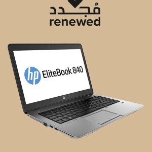 Renewed - Elitebook 840 G1 Laptop With 14-Inch Display, Intel Core i5 Processor/4th Gen/8GB RAM/256GB SSD/‎Intel HD Graphics 4400 Black