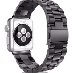 Stainless Steel Replacement Band For Apple Watch 42/44/45/49mm Series 7/6/5/4/3/2/1 Black