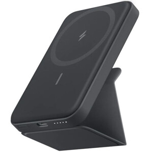 5000 mAh Battery Magnetic Wireless Portable Charger Black