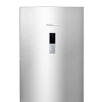 Upright Freezer With Foam Door and Frost Free Refrigerator 400 L 60 kW NUF400FSS Silver