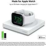 BOOST?CHARGE PRO Portable Fast Charger for Apple Watch white