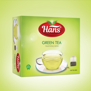 Hans Green Tea Bags 100TB