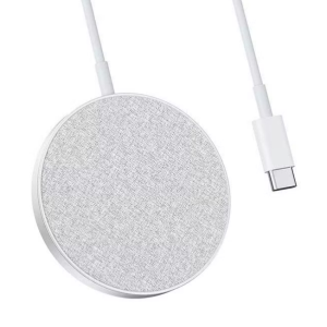 Magnetic Wireless Charging Pad With Sleek Design Silver