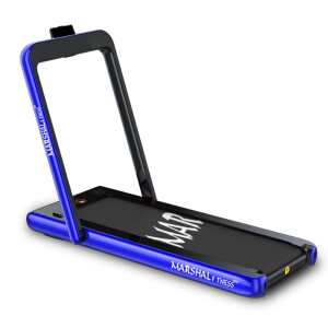 Walking Pad Treadmill 2 in1 Running Machine Under Treadmill Desk – Blue
