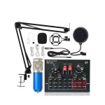 BM800 V8XPro Wireless Karaoke Microphone Sound Card Professional Condenser With Cantilever Rack For Live Streaming Studio Equipment