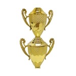 Trophy with Resin Decoration, Electroplating Ornaments Spall