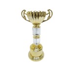 Trophy with Resin Decoration Electroplating Ornaments