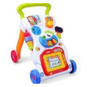 Multi-Functional Multicolored Writing, Drawing, Music Walker Assorted 6+ Months 45x42x34cm