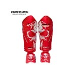 Shin In Step Guard Born to fight Kickboxing Protective Leg shin Kick Pads Instep Guard Sparring