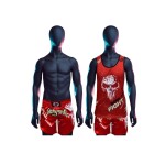 Spall Men's Gym Tanl Top And Shorts Workout Muscle Tee Training Bodybuilding Fitness Sleeveless Muay Thai Sports Boxing Workout Tank Top Shorts
