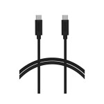 3A USB-C to USB-C Charging Cable 3.3feet Black