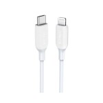 PowerLine III USB-C to Lightning 3ft white