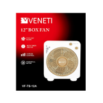 Veneti 45W 12 inch Electric Box Fan white