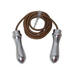 Steel & Leather Skipping Rope 290cm