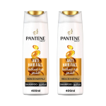 Pantene Pro-V Anti Hair Fall Shampoo, Pack of 2 x 400 ml