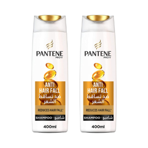 Pantene Pro-V Anti Hair Fall Shampoo, Pack of 2 x 400 ml
